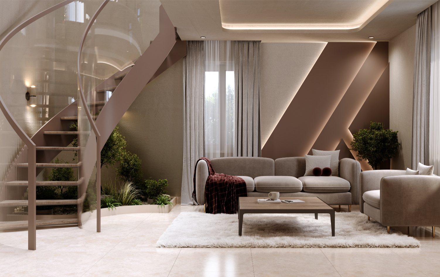 Minimalist Villa Interior